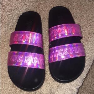 AUTHENTIC Victoria Secrets PINK Slides